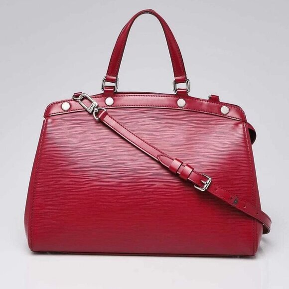 Louis Vuitton Fuchsia Epi Leather Brea MM Bag - Picture 1 of 12